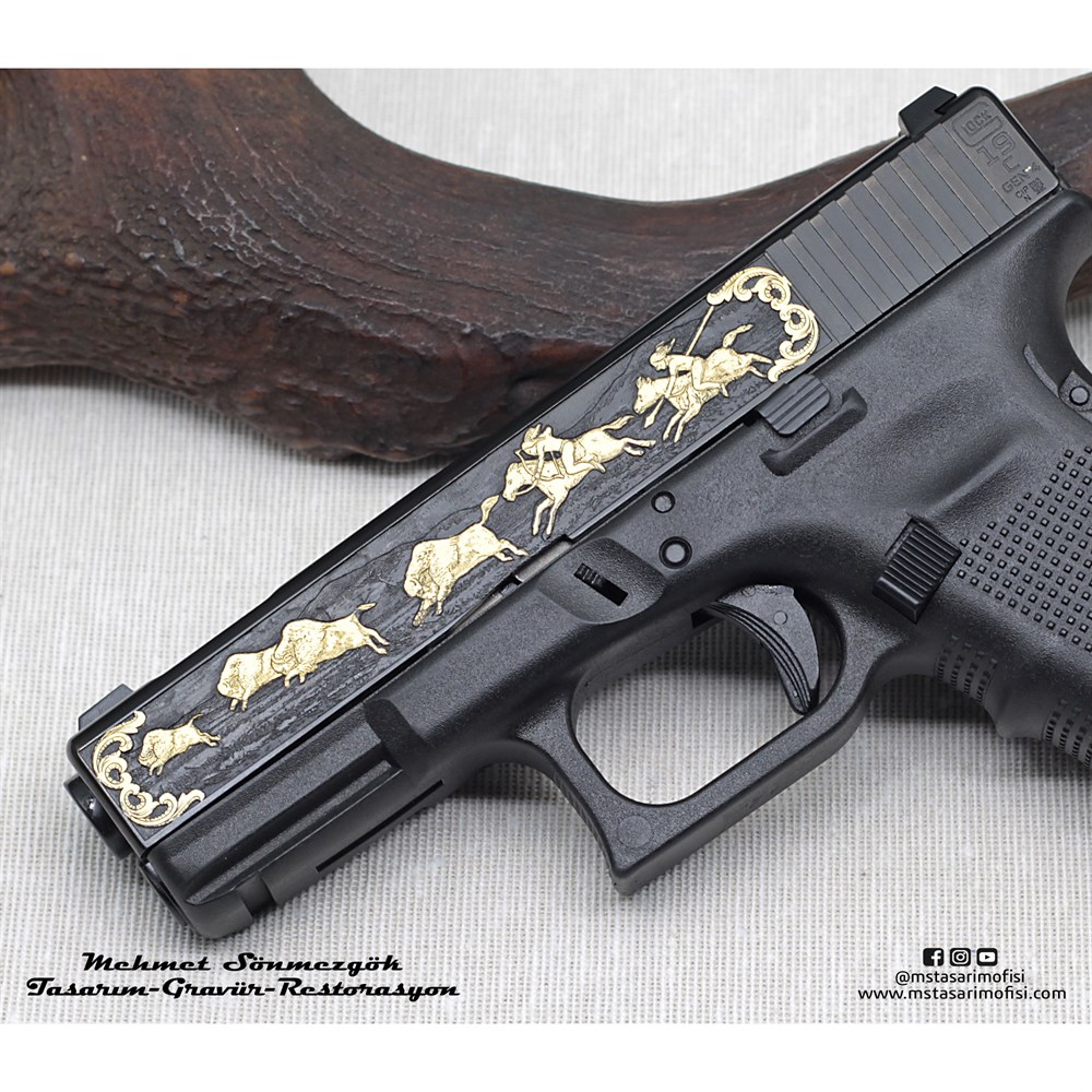 Glock 19 Gravür // Kızılderili