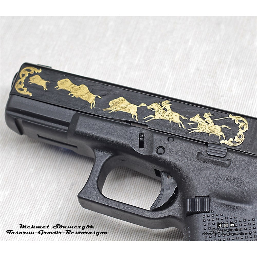 Glock 19 Gravür // Kızılderili