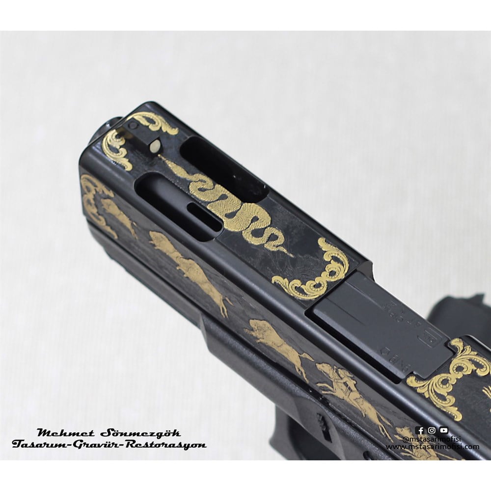Glock 19 Gravür // Kızılderili