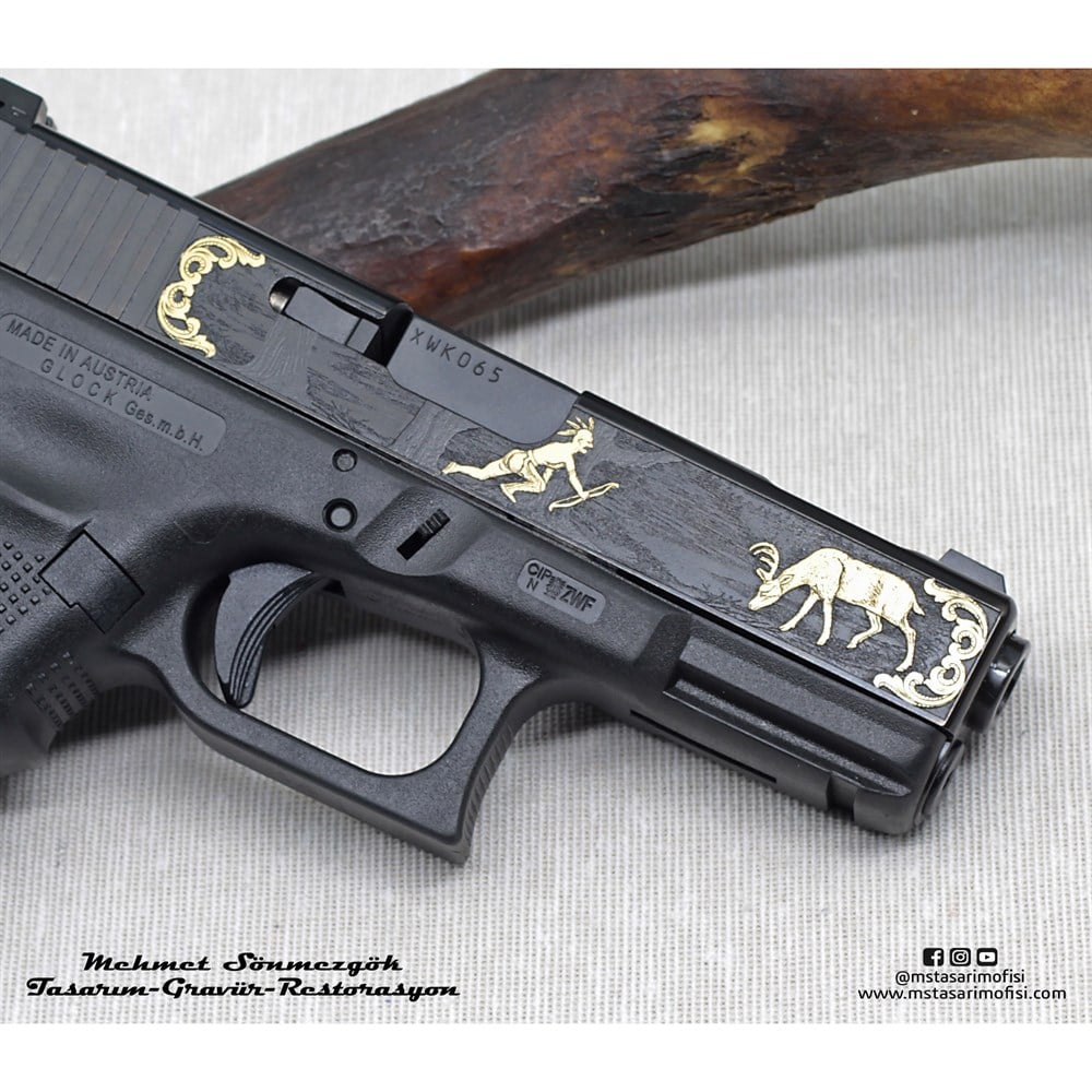 Glock 19 Gravür // Kızılderili