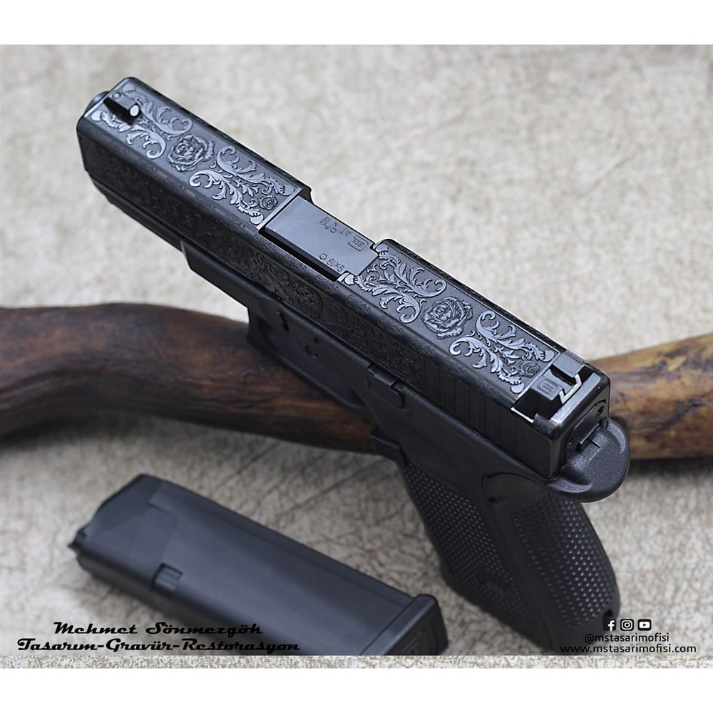 Glock 19 Gravür // Kurukafa