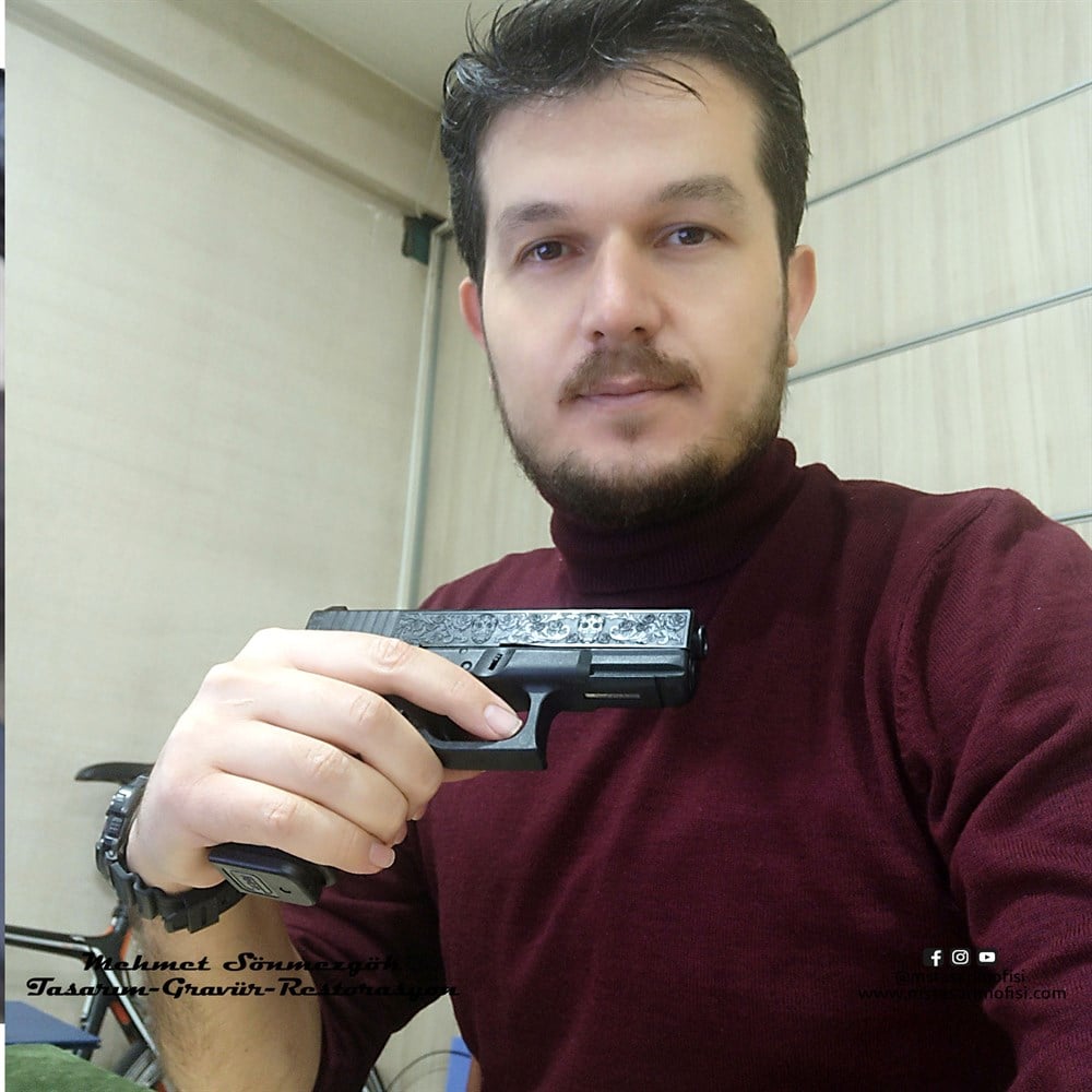Glock 19 Gravür // Kurukafa