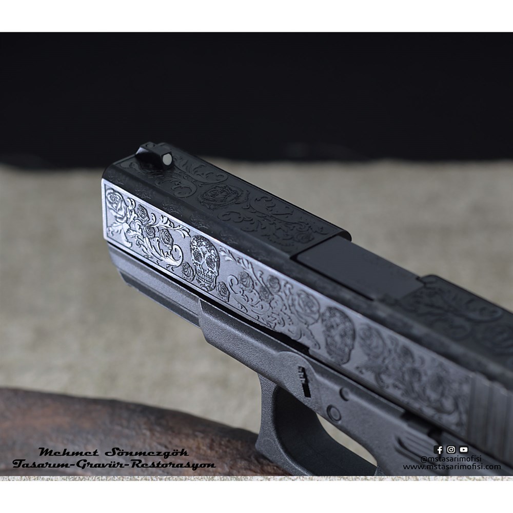 Glock 19 Gravür // Kurukafa