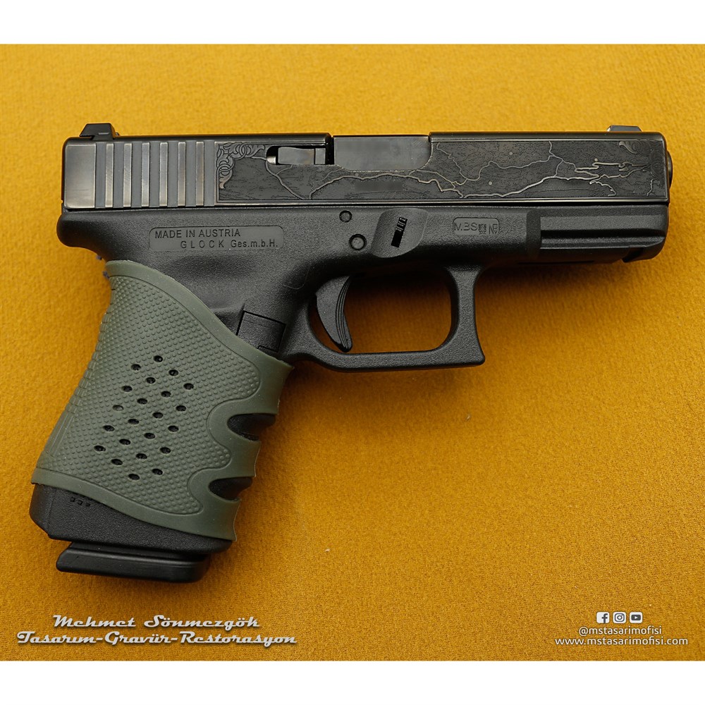 Glock 19 Gravür // Misak-ı Milli