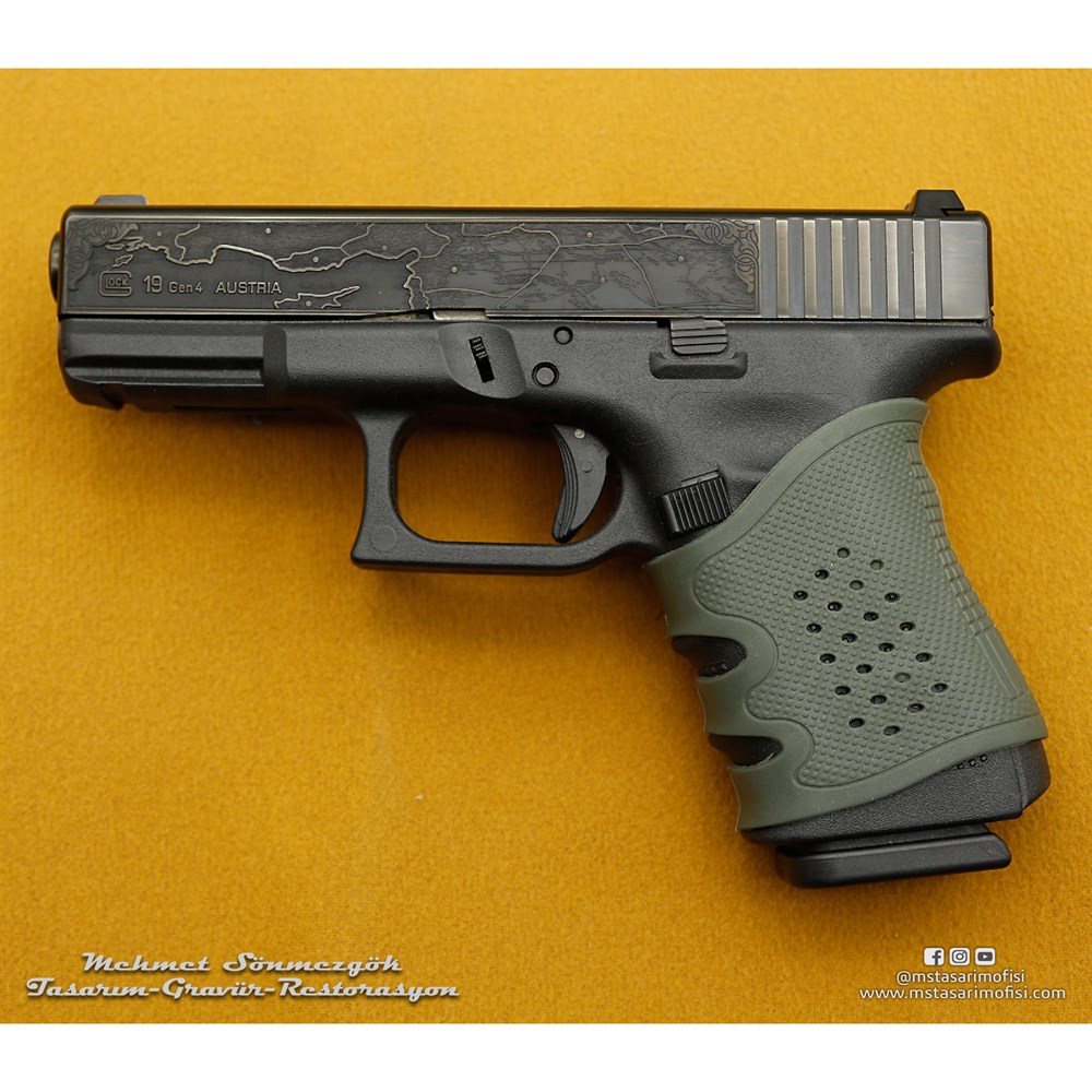 Glock 19 Gravür // Misak-ı Milli