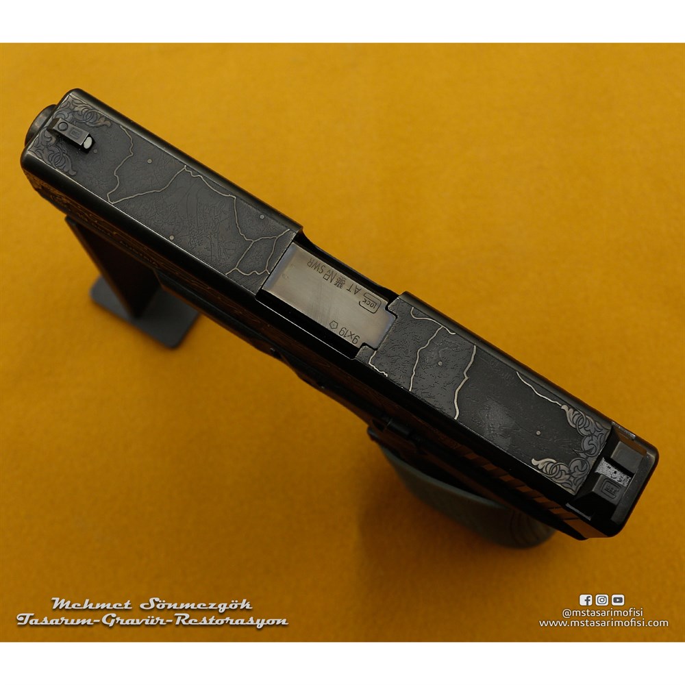 Glock 19 Gravür // Misak-ı Milli
