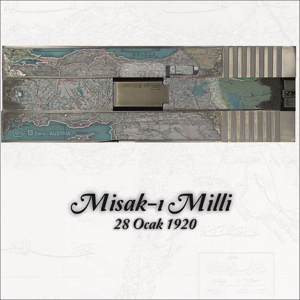 Glock 19 Gravür // Misak-ı Milli