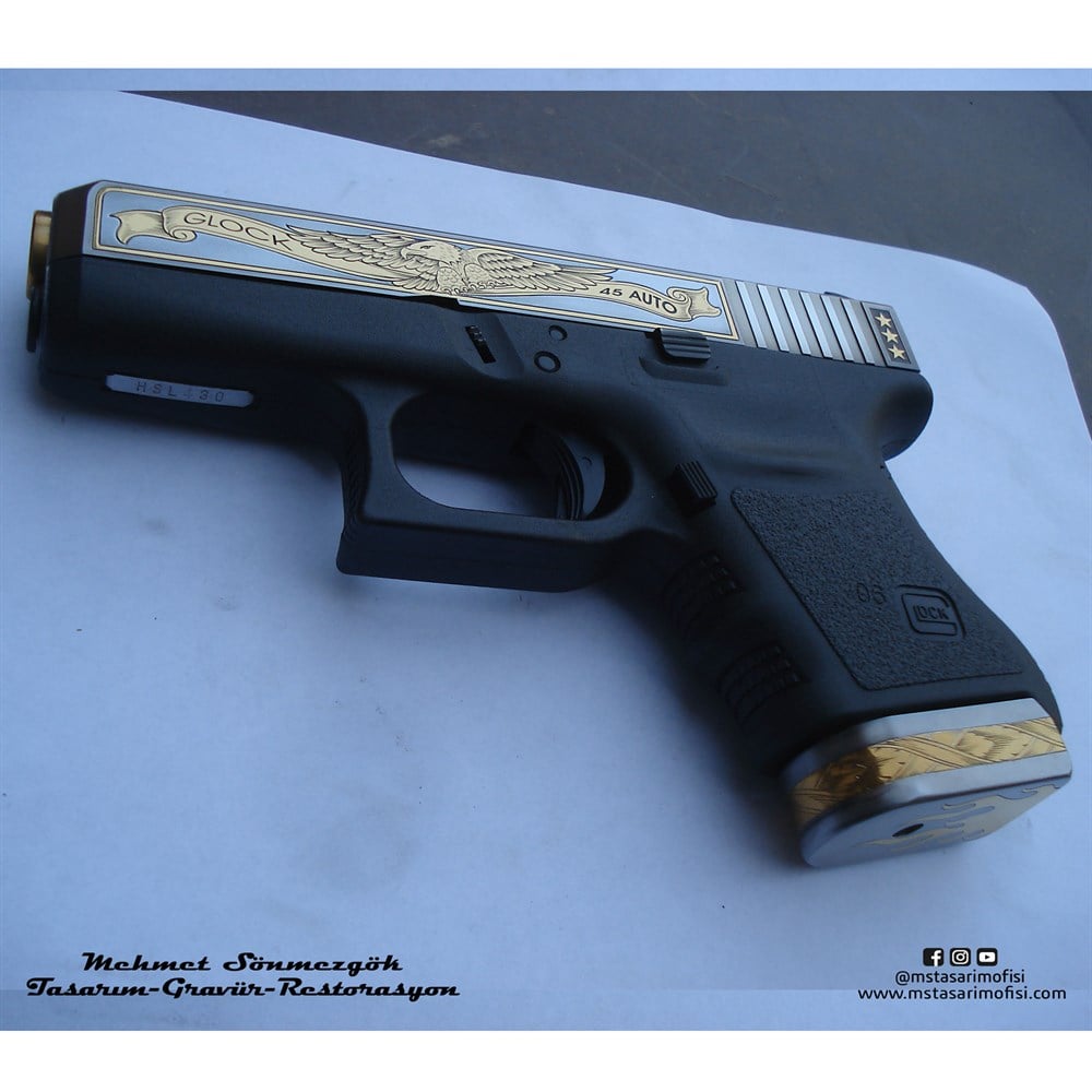 Glock 19 Gravür // Özgürlük Heykeli