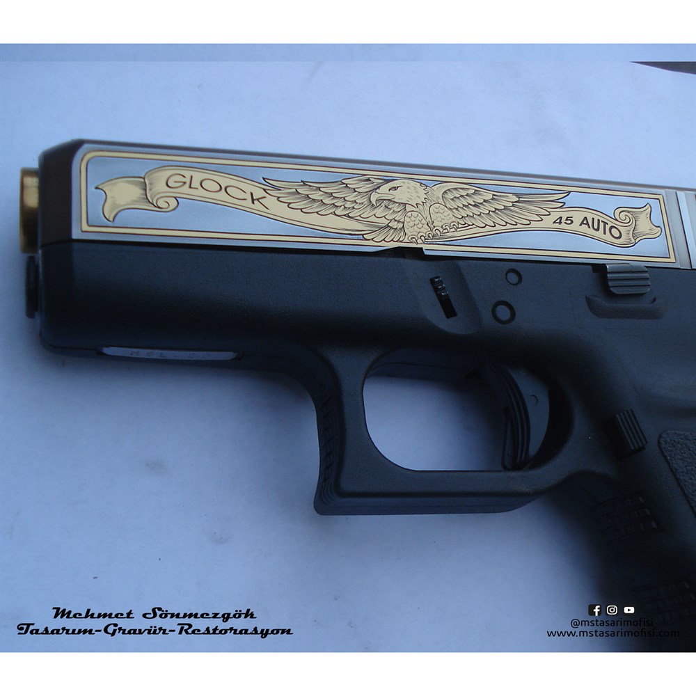 Glock 19 Gravür // Özgürlük Heykeli
