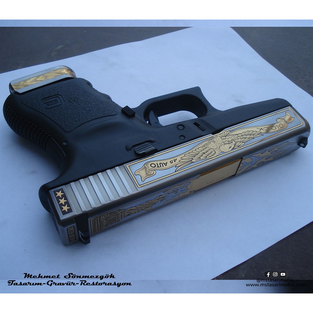 Glock 19 Gravür // Özgürlük Heykeli