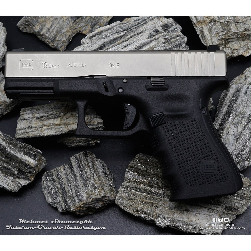 Glock 19 Gravür // Serpme Gravür