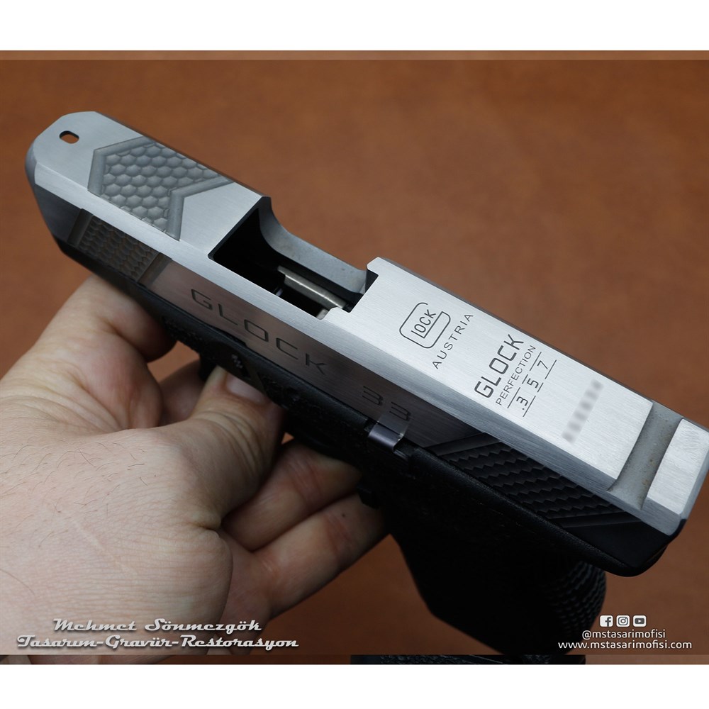 Glock 26 Modifiye // Petek Çekme Kertikli Modifiye