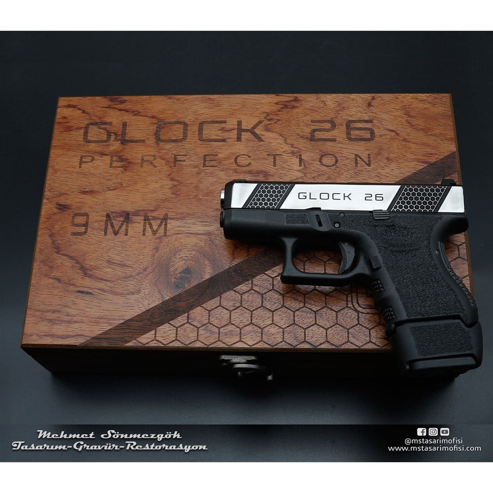 Glock 26 Modifiye // Petek Çekme Kertikli Modifiye