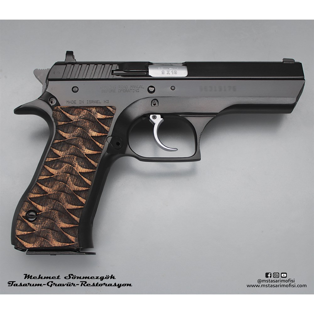 Jericho 941F Kaplama // Siyah Krom