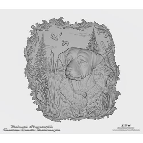 Köpek Figürü_STL Model 4