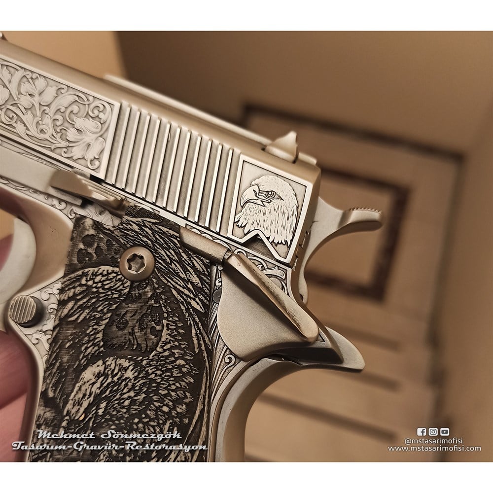 Llama 9mm Gravür // Desenli Gravür Modelimiz 1