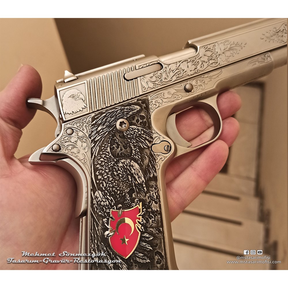 Llama 9mm Gravür // Desenli Gravür Modelimiz 1