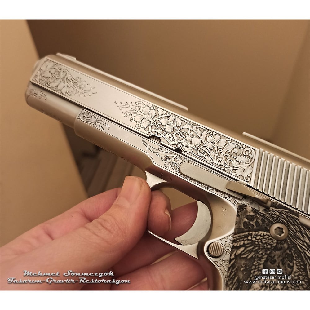 Llama 9mm Gravür // Desenli Gravür Modelimiz 1