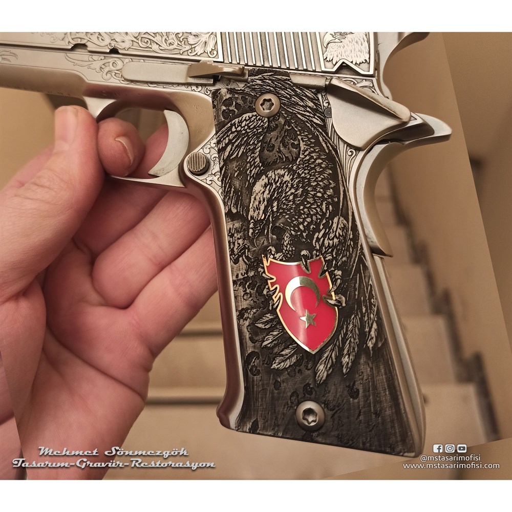 Llama 9mm Gravür // Desenli Gravür Modelimiz 1
