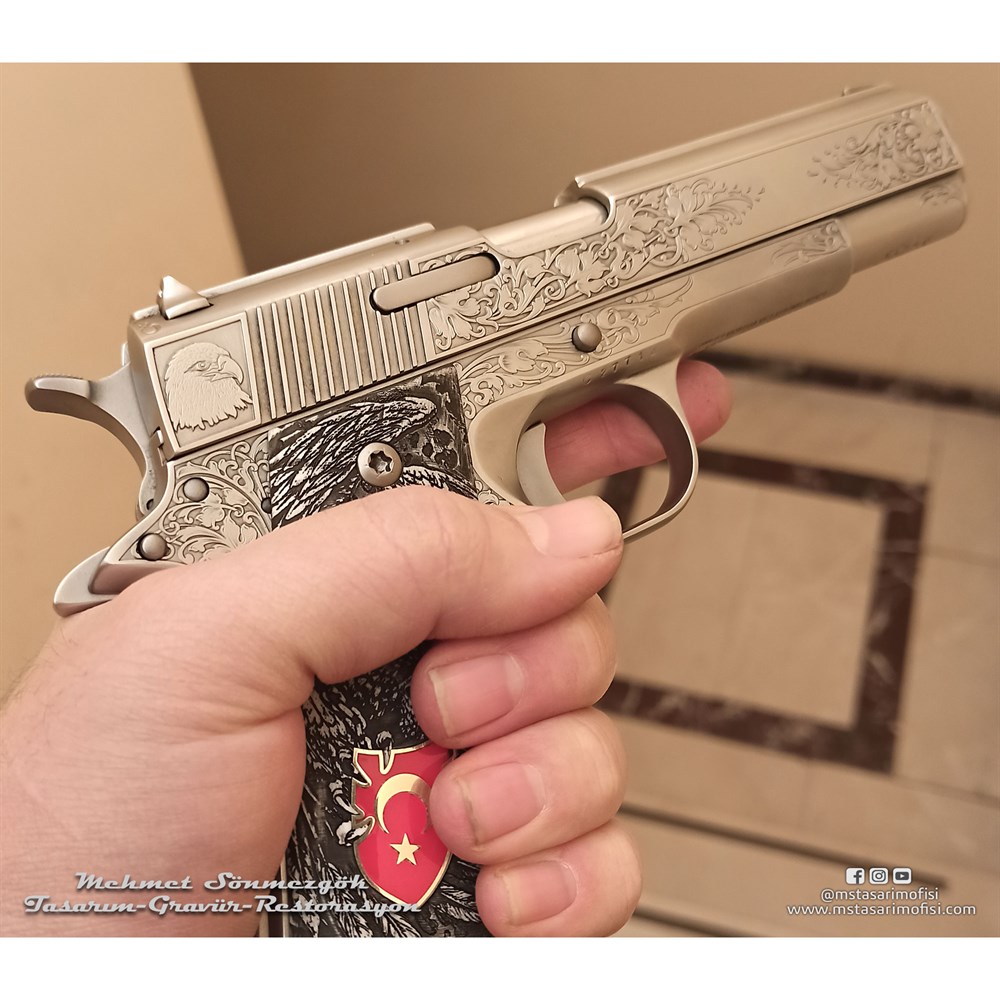Llama 9mm Gravür // Desenli Gravür Modelimiz 1