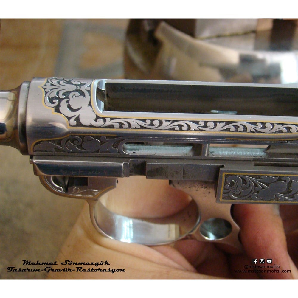 Luger P08 Gravür // Serpme Gravür Model 1