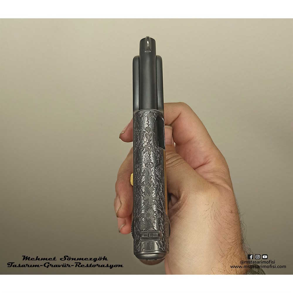 Mauser Werke Gravür // Meşe Yapraklı,Nazi Armalı Gravür