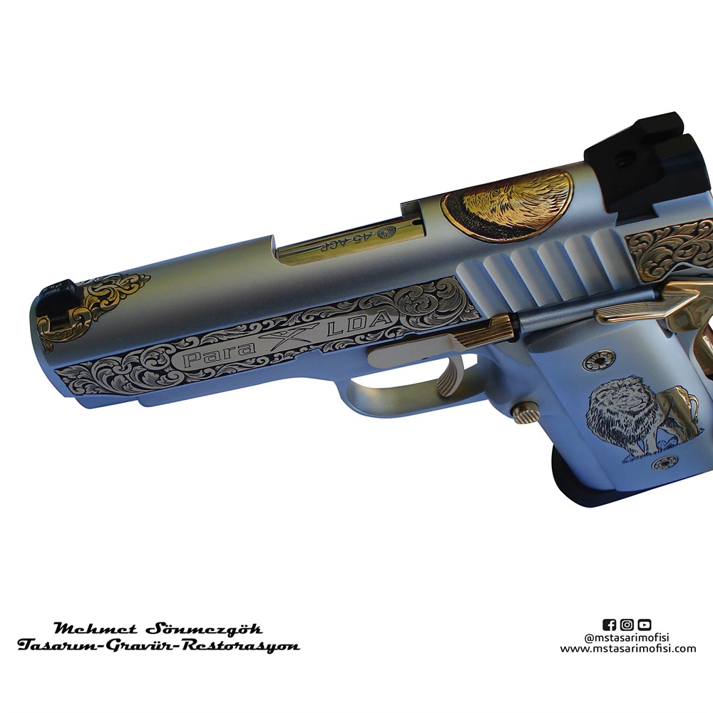 Para Ordnance Gravür // Kartal Figürlü Gravür