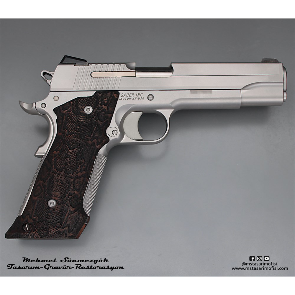 Sig Sauer 1911 Kaplama // Beyaz Krom