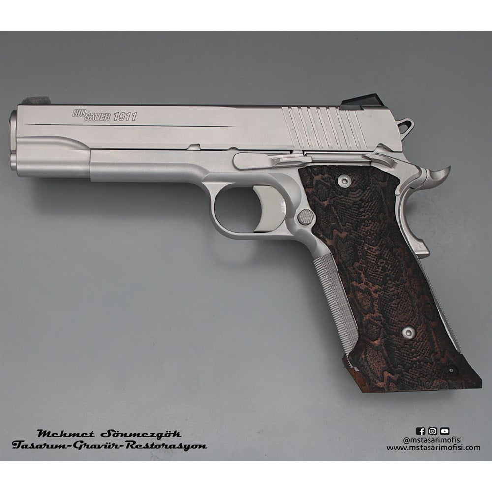 Sig Sauer 1911 Kaplama // Beyaz Krom