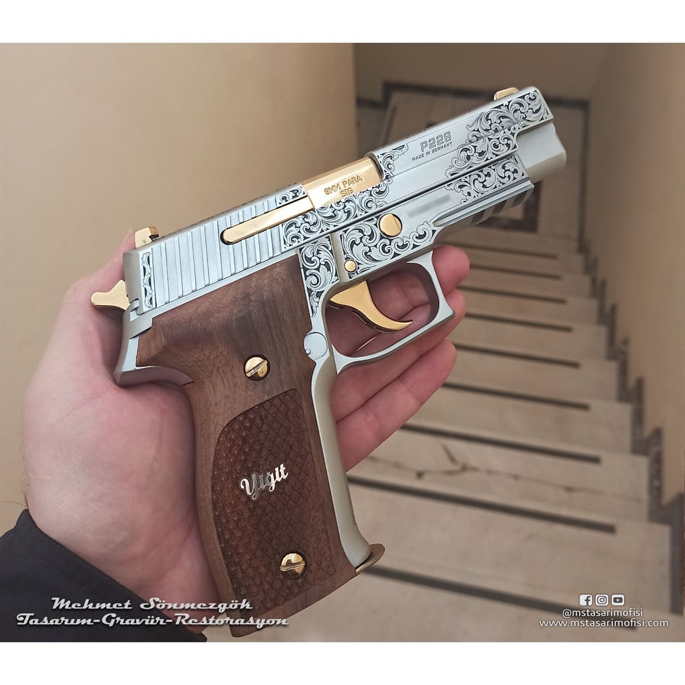Sig Sauer P226 Gravür // Serpme Gravür