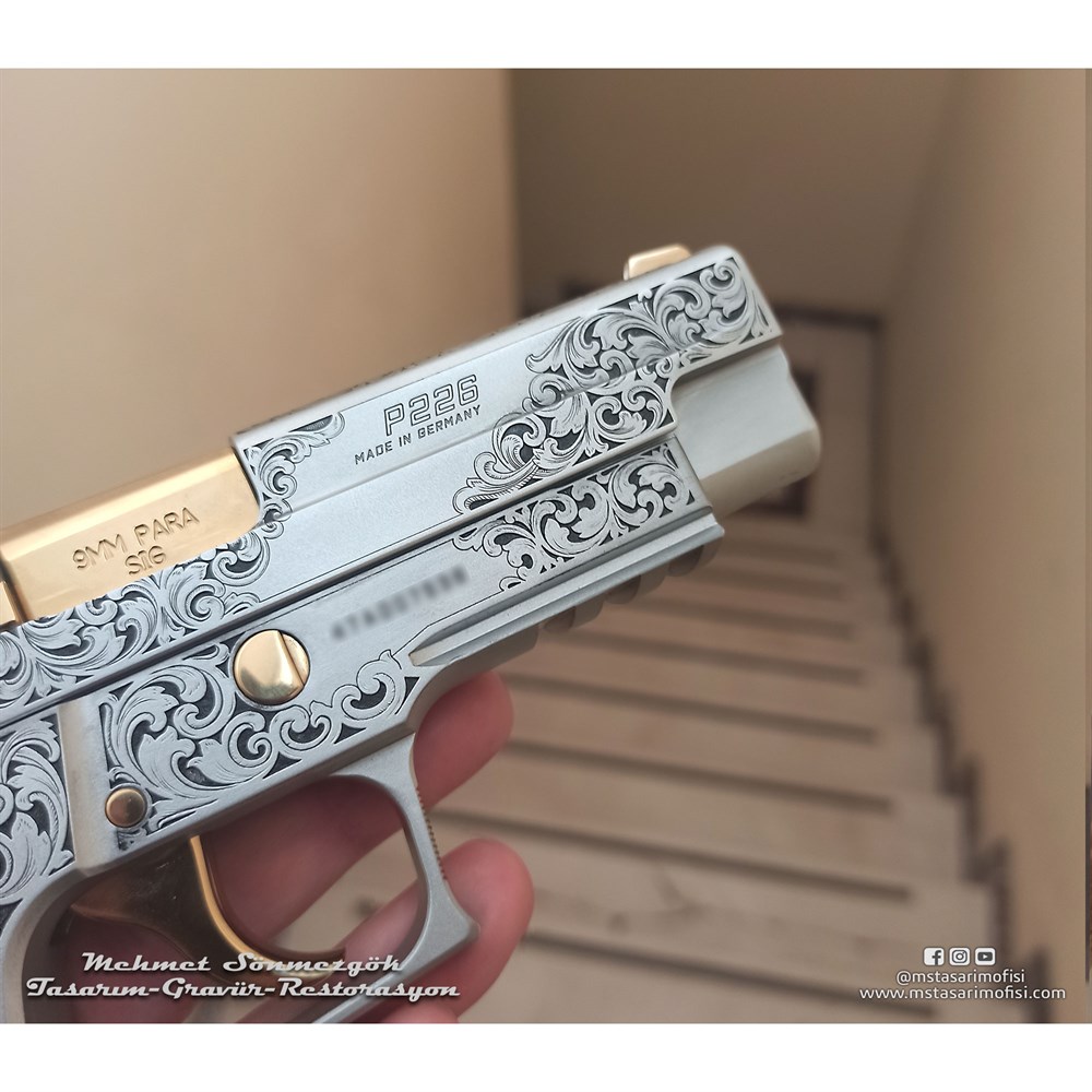 Sig Sauer P226 Gravür // Serpme Gravür