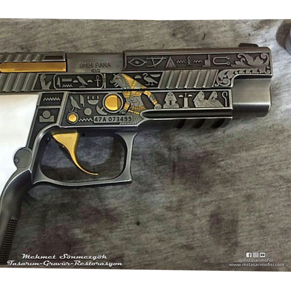 Sig Sauer P226 Gravür // Tutankamon
