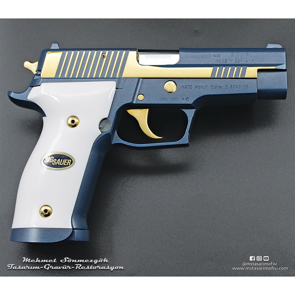 Sig Sauer P226 // Kuyruk,Çekme Kertiği Özel Modifiye