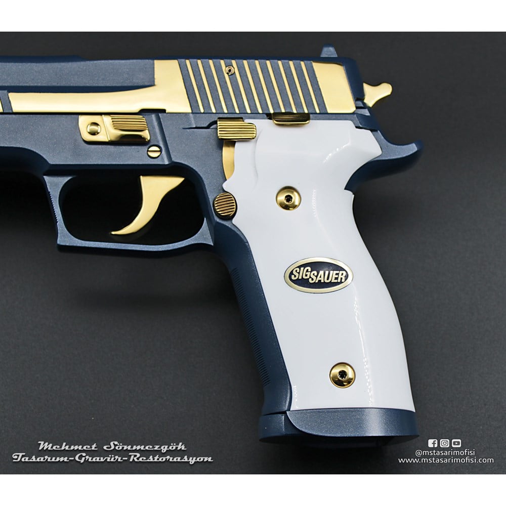 Sig Sauer P226 // Kuyruk,Çekme Kertiği Özel Modifiye