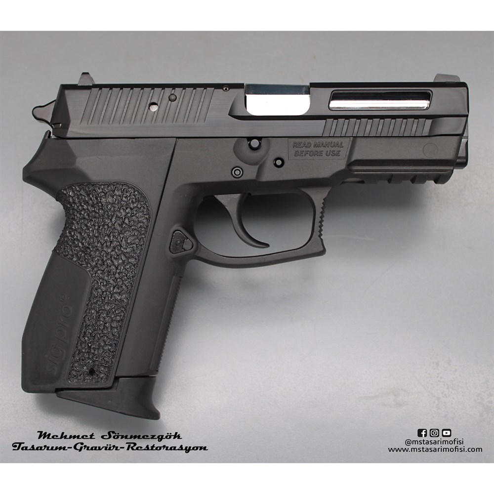 Sig Sauer SP2022 // Düz Havalandırma Kanallı Modifiye