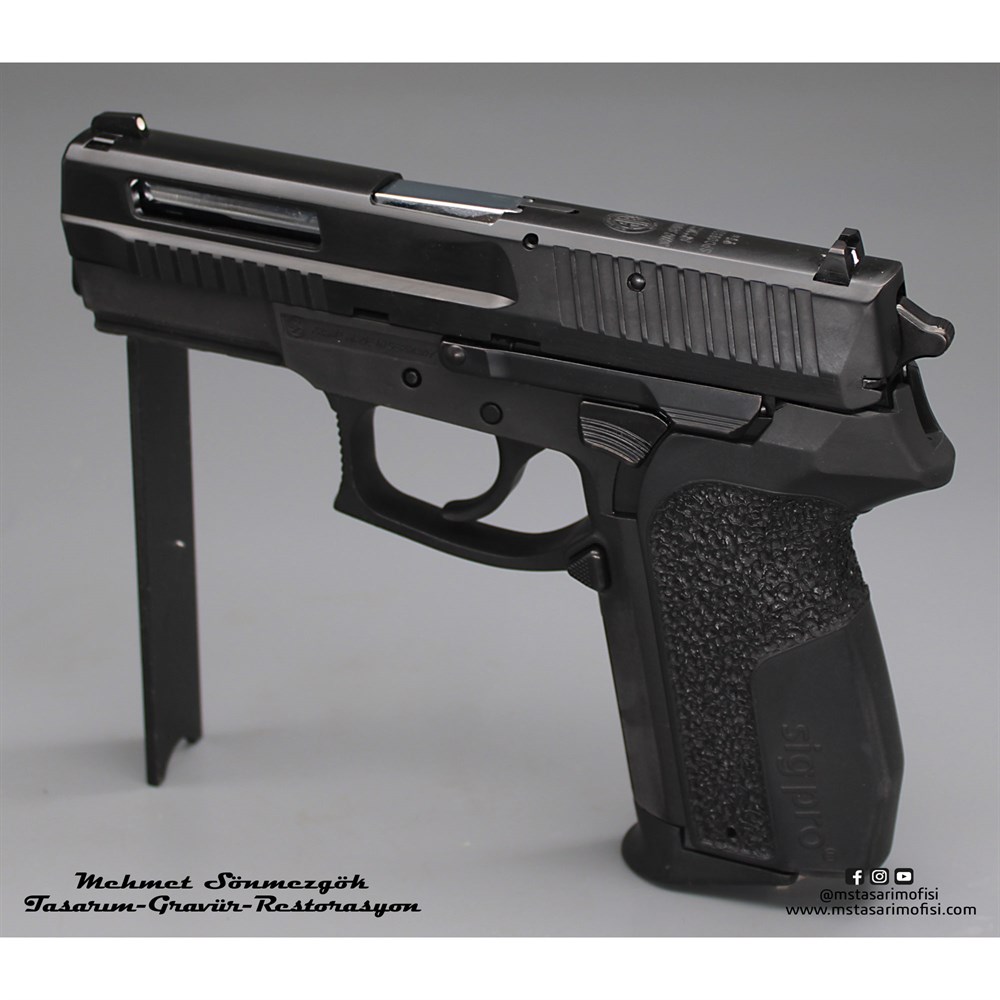 Sig Sauer SP2022 // Düz Havalandırma Kanallı Modifiye