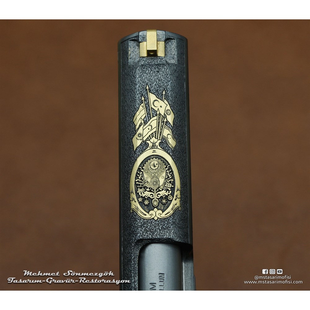 Smith & Wesson 5906 Gravür // Büyük Turan Devleti (2016 Versiyonu)