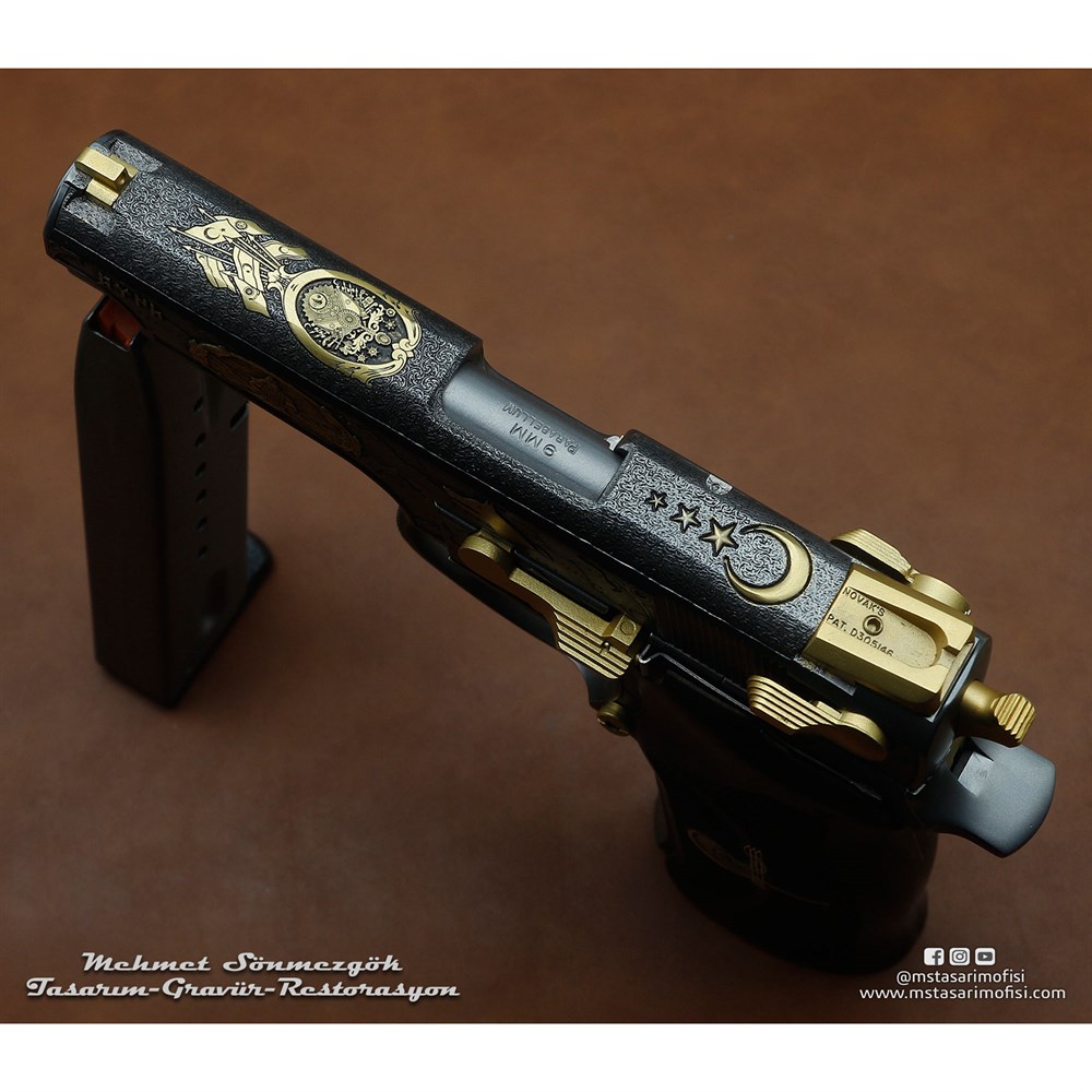 Smith & Wesson 5906 Gravür // Büyük Turan Devleti (2016 Versiyonu)