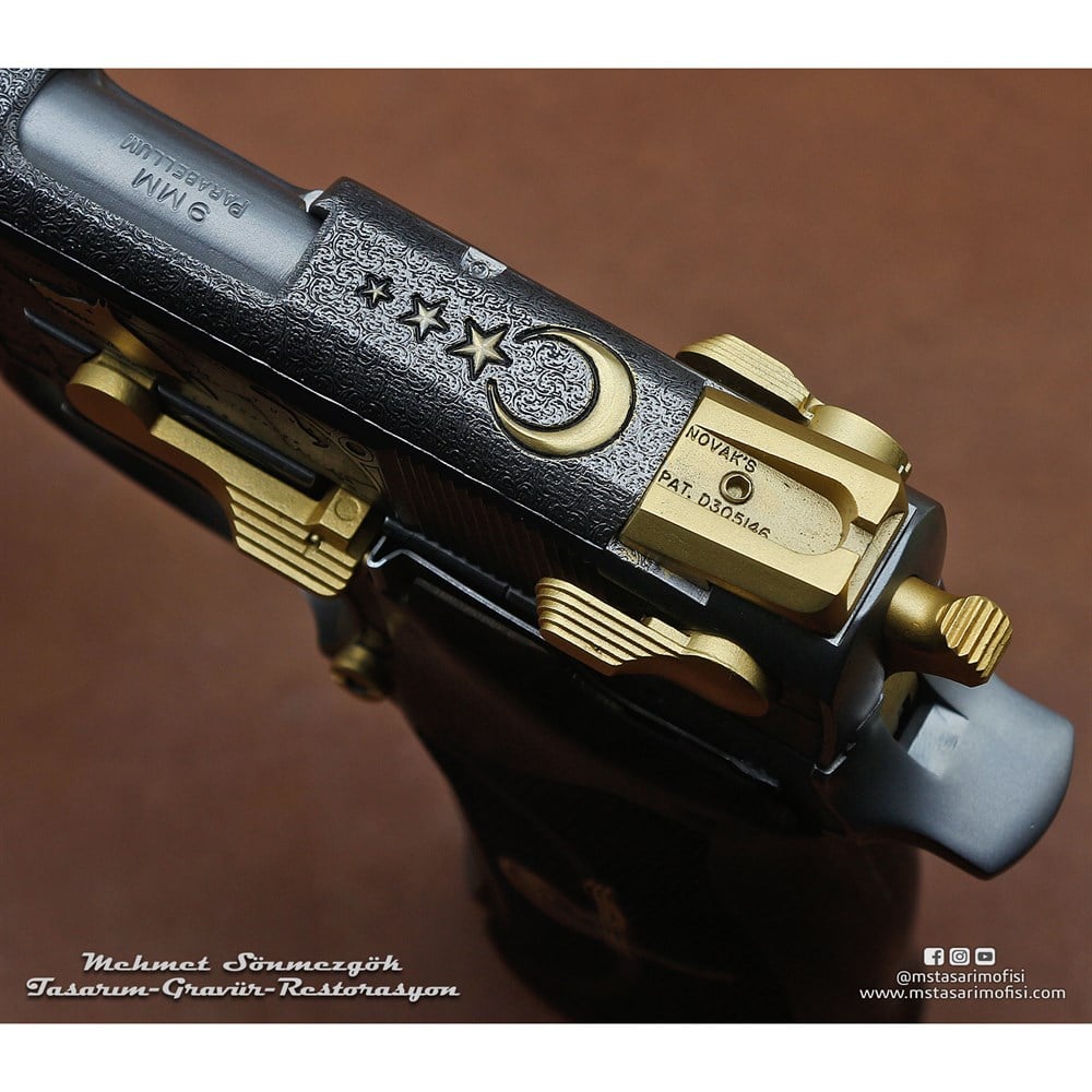 Smith & Wesson 5906 Gravür // Büyük Turan Devleti (2016 Versiyonu)