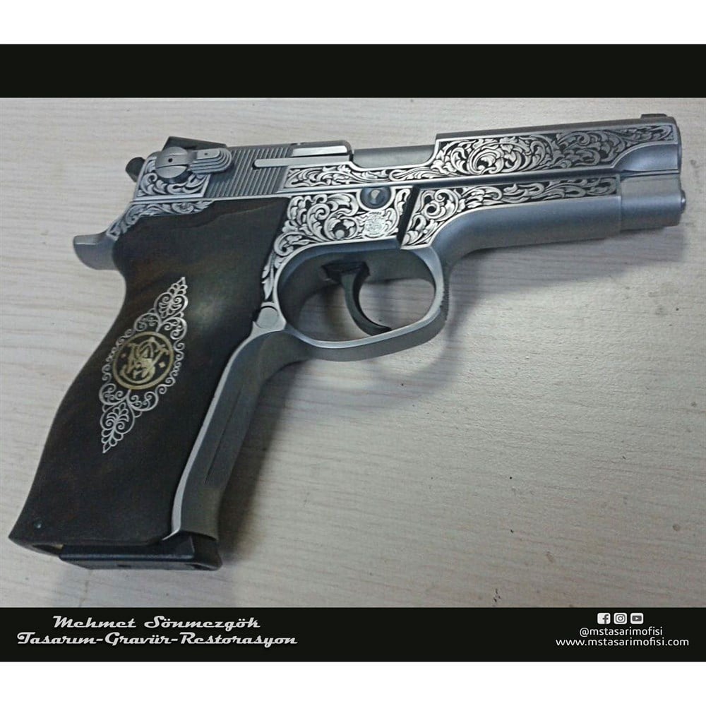 Smith & Wesson 5906 Gravür // Full Gravür