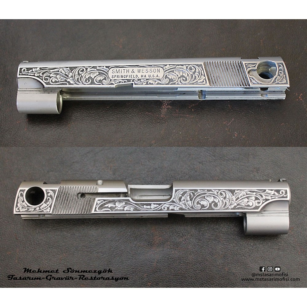 Smith & Wesson 5906 Gravür // Gravür Model 2