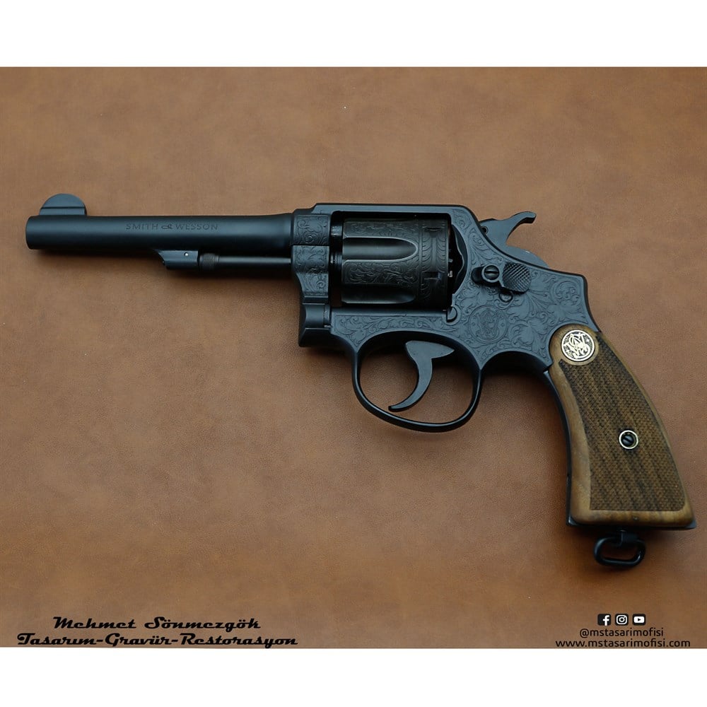 Smith & Wesson Toplu Gravür // Klasik Oyma Gravür