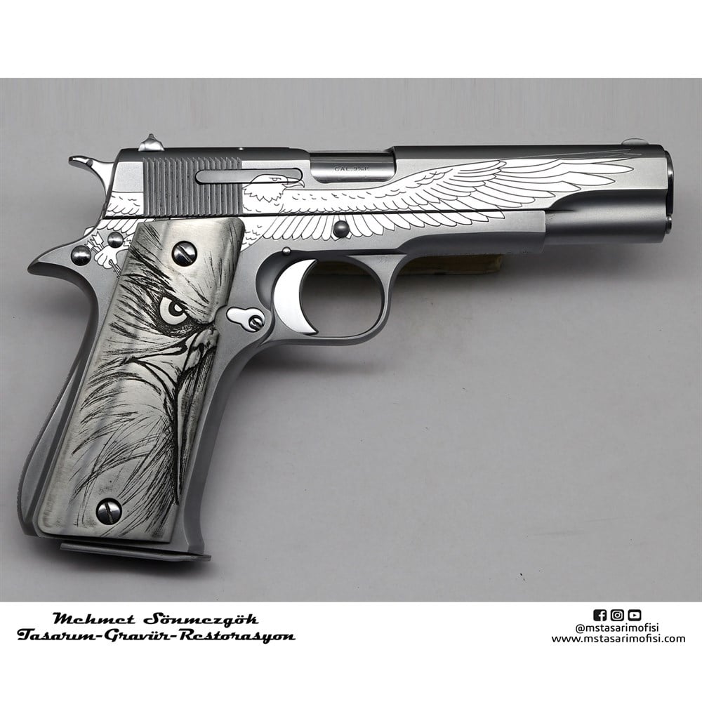 Star 9mm Gravür // Amerikan Kartalı