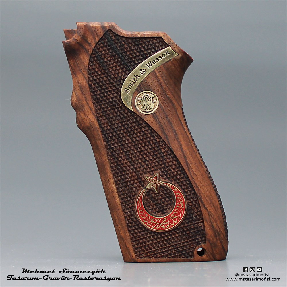 S&W 5904-5906 Kabze // Ay Yıldız Mineli