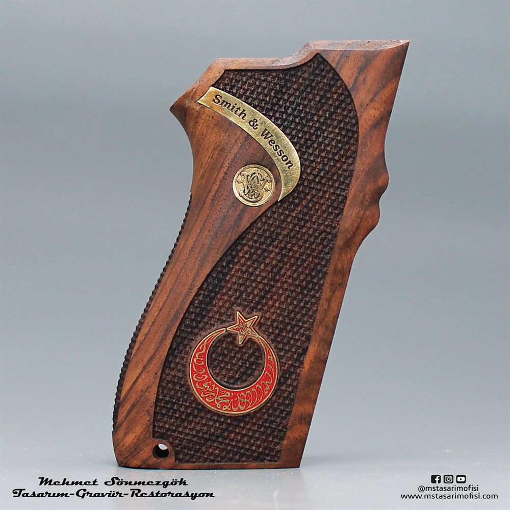 S&W 5904-5906 Kabze // Ay Yıldız Mineli