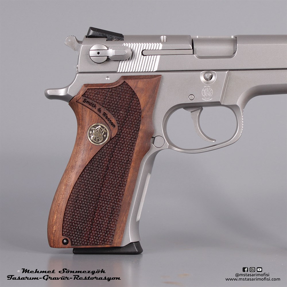 S&W 5904-5906 Kabze // Klasik Desen,Logolu