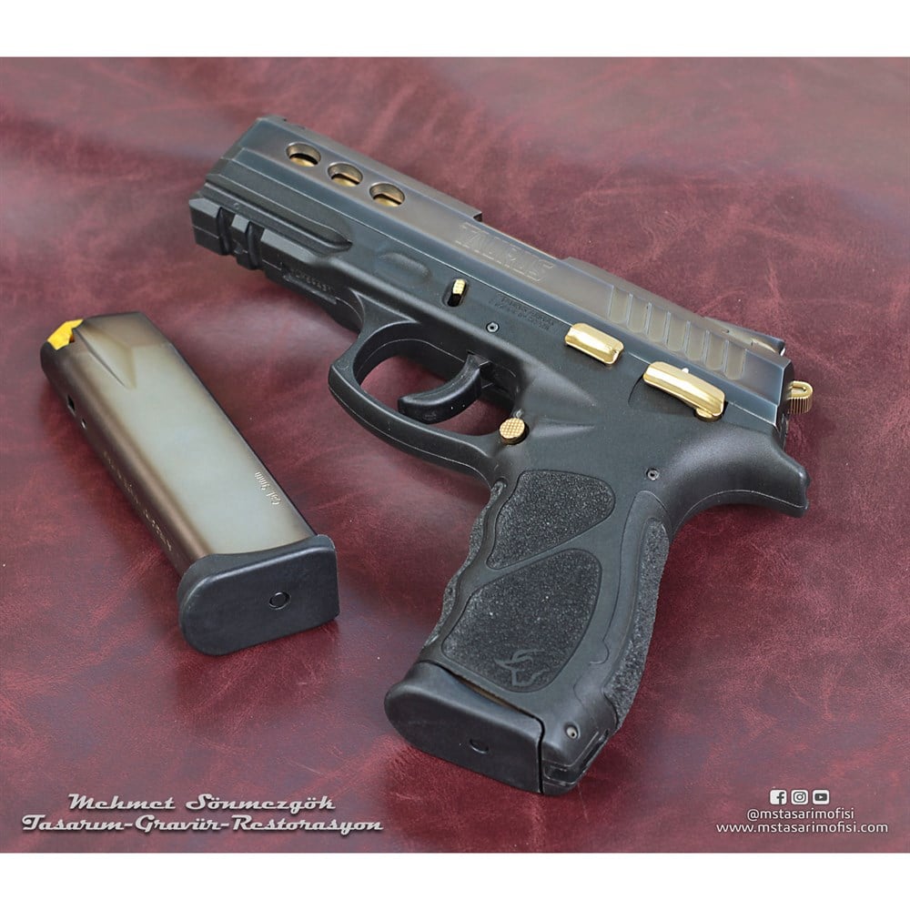 Taurus TH9 Modifiye // Havalandırma Kanallı Özel Modifiye
