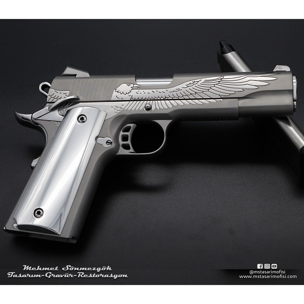 Tisaş 1911 Gravür // Amerikan Kartal (Klasik Model 1)