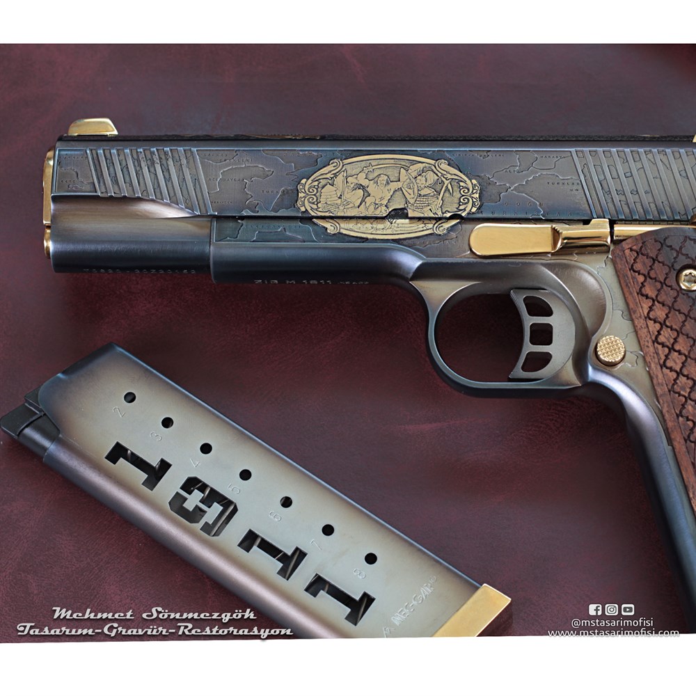 Tisaş 1911 Gravür // Büyük Turan Devleti,Model 4