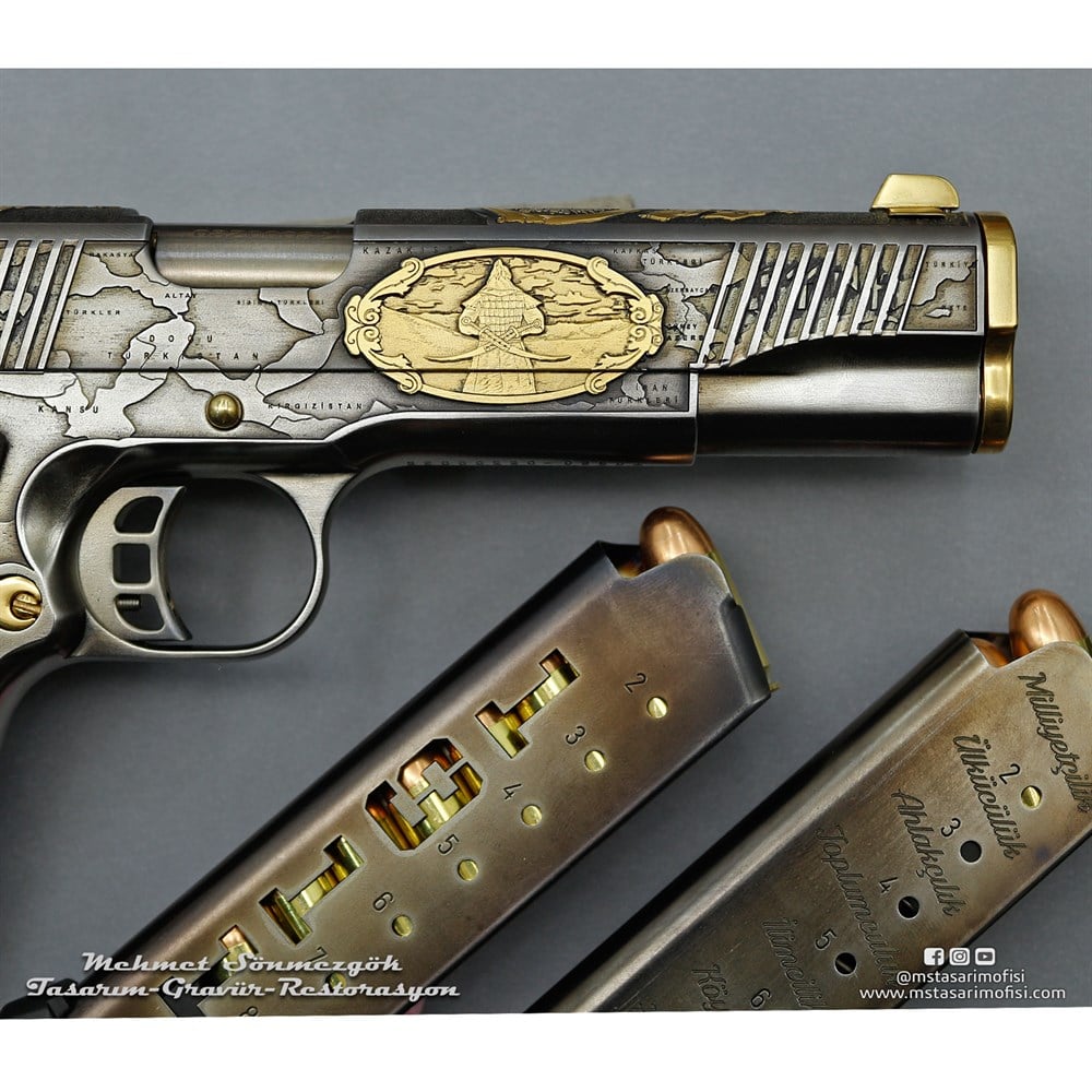 Tisaş 1911 Gravür // Büyük Turan Devleti,Model 3